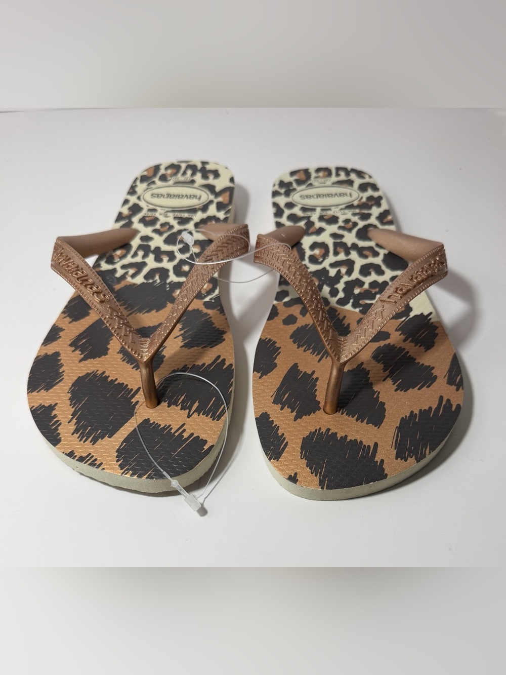 New Havaianas Women's Top Animals Flip Flops